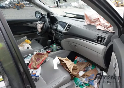 2017 Honda Pilot Ex-L from USA, damaged, VIN 5FNYF6H50HB050110